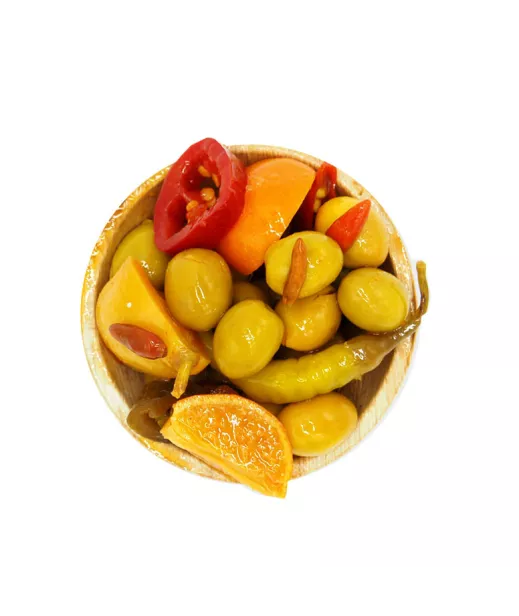 OLIVES AZUR - COCKTAIL MAROCAIN PIMENTE - 10KG